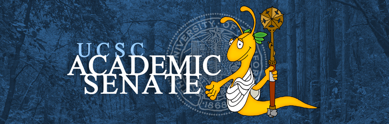 Senator Slug - the UCSC Academic Senate mascott