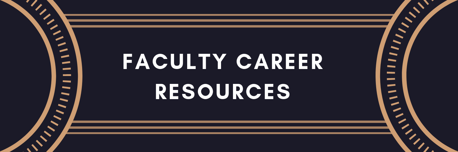 Banner Reads: Faculty Career Resources
